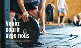 Entrainement Sportif - Conception De Sites Web Gratuite