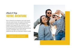 Votre Aventure - Page De Destination