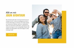 Responsieve Websjabloon Voor Jouw Avontuur
