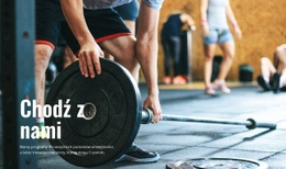 Trening Sportowy - Kreatywny Uniwersalny Szablon