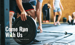 Sports Training -Ready To Use Homepage Design