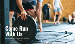 Sports Training - Simple WordPress Theme