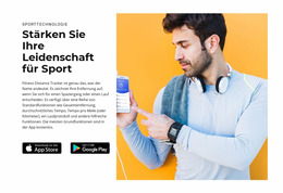 Stärken Sie Ihre Leidenschaft Für Sport - Einfache Joomla-Vorlage