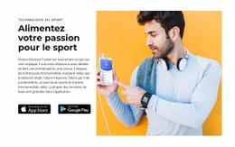 Alimentez Votre Passion Pour Le Sport - Meilleur Créateur De Sites Web