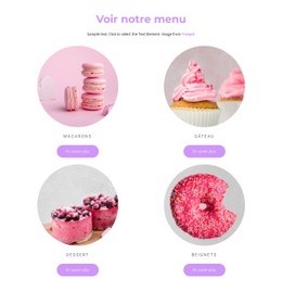 Afficher Toutes Les Positions Du Menu – Outil De Création De Sites Web Facile À Utiliser