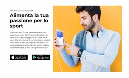 Generatore Di Mockup Di Siti Web Per Alimenta La Tua Passione Per Lo Sport