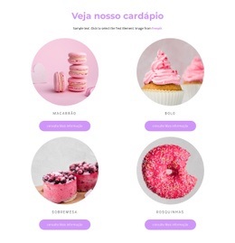 Design Do Site Para Ver Todas As Posições Do Menu