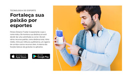 Fortaleça Sua Paixão Por Esportes - Tema WordPress Gratuito