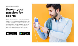 Power Your Passion For Sports - Free WordPress Theme