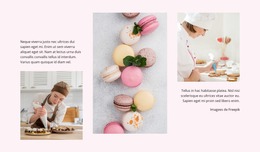 Maîtres Des Macarons - Meilleur Modèle Joomla Gratuit