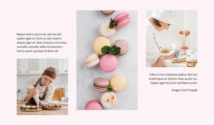 Macaroons masters Html Code Example
