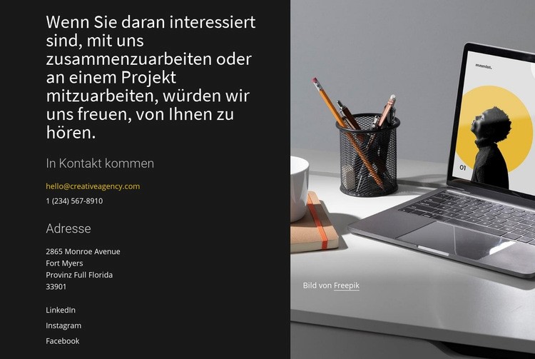 Entdecken Sie unsere Beratungsleistungen Website design