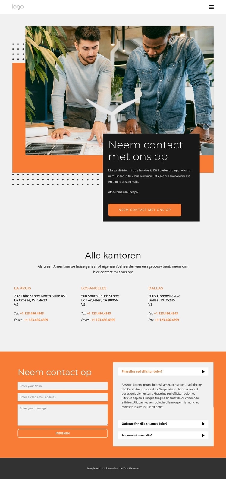 Wij zijn professionele zonnepanelen installateurs Html Website Builder