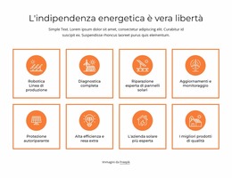 Autonomia Energetica - Modello Joomla Reattivo Gratuito