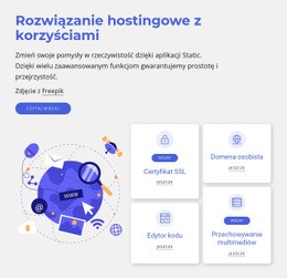 Rozwiązania Hostingowe - Free HTML Website Builder