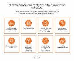 Niezależność Energetyczna - Darmowy Szablon HTML5