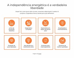 Independência Energética - Modelo De Site Joomla