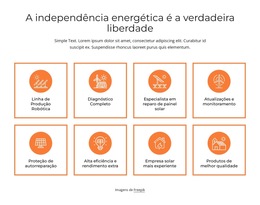 Independência Energética - Página De Destino
