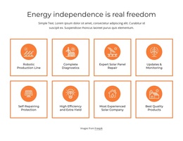 Free Design Template For Energy Independence