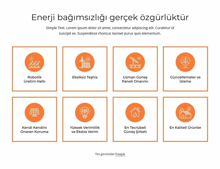 Enerji bağımsızlığı Açılış sayfası