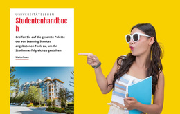 Studentenhandbuch – Benutzerdefiniertes WordPress-Theme