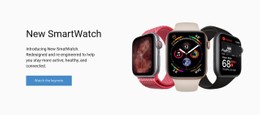New SmartWatch - CSS Template by Nicepage