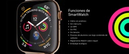 Funciones De SmartWatch: Plantilla HTML5 Multipropósito