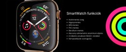 SmartWatch Funkciók - Gyönyörű Weboldal Dizájn