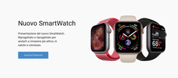 Nuovo SmartWatch - Trascina E Rilascia Il Tema WordPress