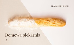 Domowa Piekarnia – Szablon Premium