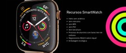 Recursos SmartWatch - Modelo HTML5 Multifuncional