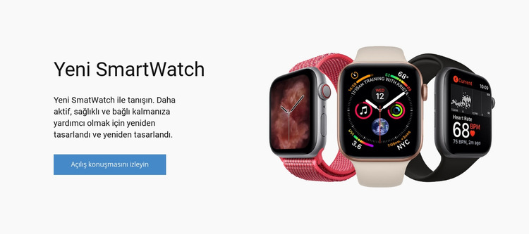 Yeni SmartWatch Joomla Şablonu