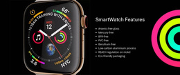 SmartWatch Features - Beautiful Website Design