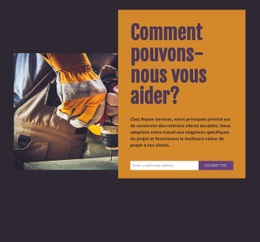 Service De Réparation Site Réactif