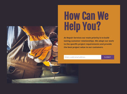 Transmission Servicing And Repair - Single Page HTML5 Template