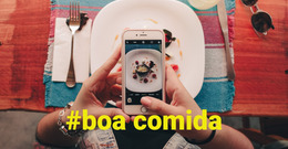 Modelo Joomla Incrível Para Boa Comida