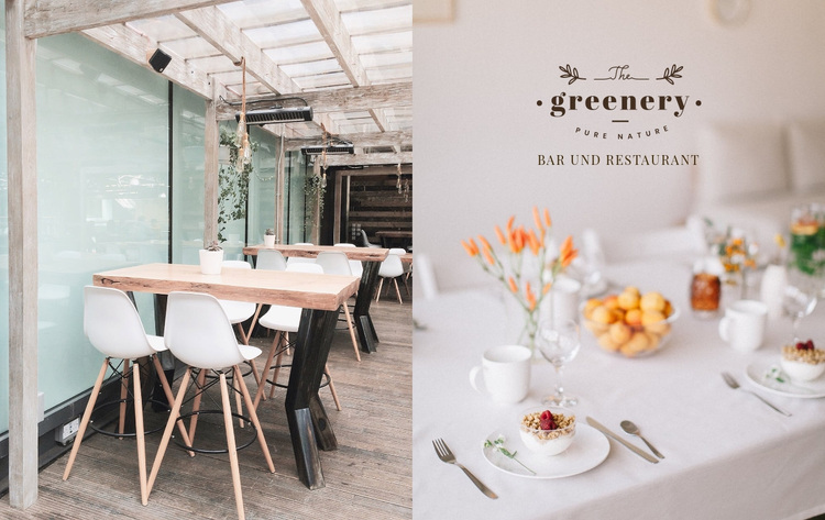 Bar und Restaurant WordPress-Theme