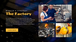 Factory Mission Strategy - Html Code For Inspiration