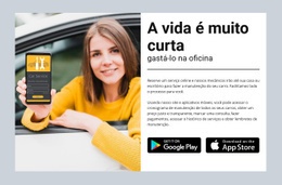 Página De Destino Exclusiva Para Oficina