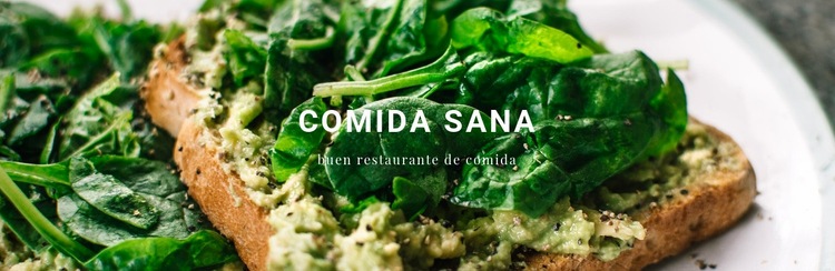 Dieta verde Diseño de páginas web