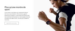 Montre De Sport - Create HTML Page Online