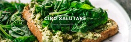 Mockup Di Sito Web Esclusivo Per Dieta Verde