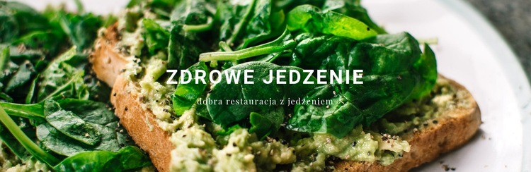 Zielona dieta Projekt strony internetowej