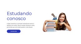 Estudando Conosco - Design De Site Personalizado