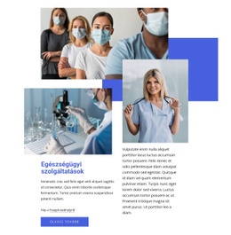 Orvosi Szolgáltató Cég - Professzionális Webhelytervezés