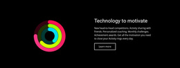 Technology To Motivate - Free Website Template