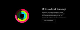 Motive Edecek Teknoloji Için HTML Tasarımı