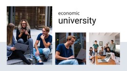Economic University Premium Template