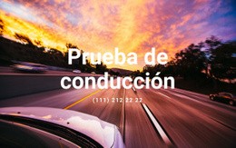 Prueba De Conducción - Build HTML Website