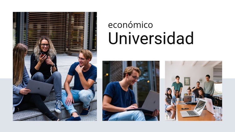 Universidad económica Diseño de páginas web